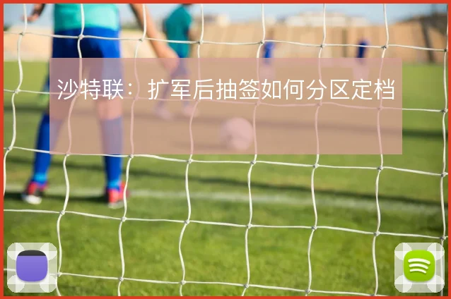 沙特联:扩军后抽签如何分区定档